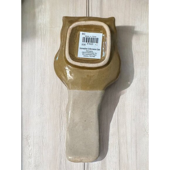 Cracker Barrel Ceramic Owl Spoon Rest - Picture 6 of 8